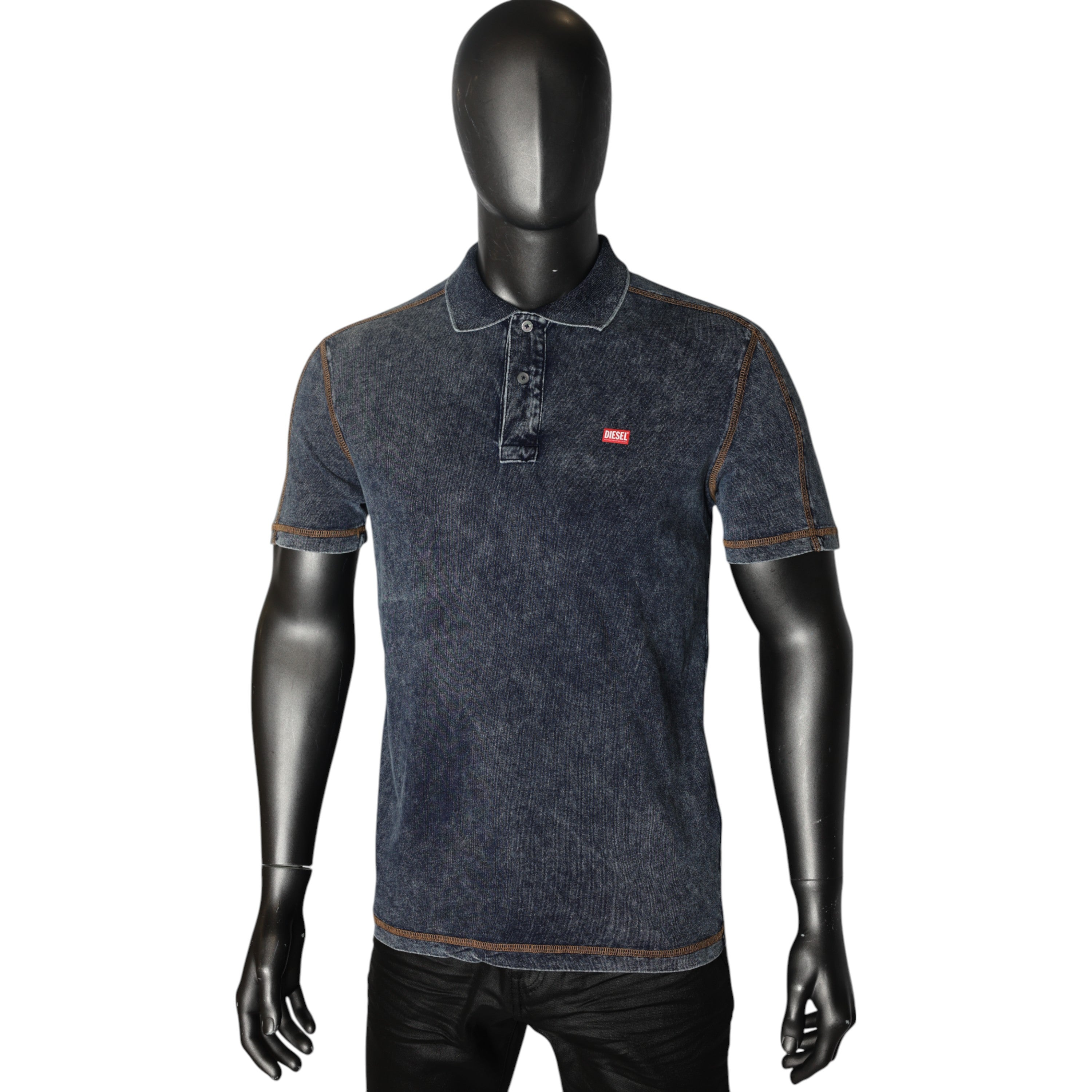 Diesel Golfer Top Stitch Navy